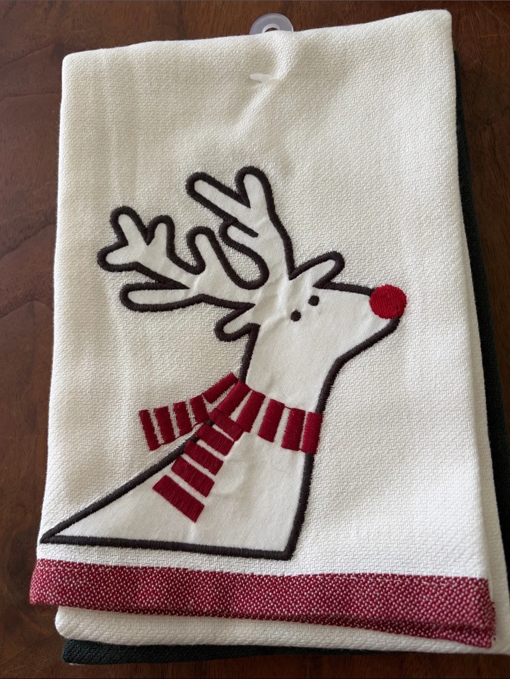 NWT Crate&Barrel Holiday dish towel set of 2